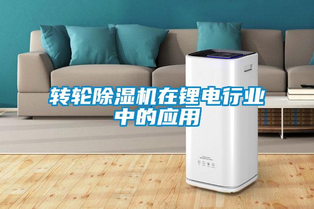 转轮除湿机在锂电行业中的应用