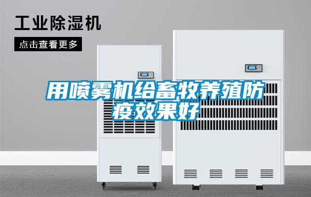 用喷雾机给畜牧养殖防疫效果好