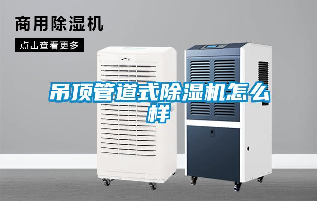 吊顶管道式除湿机怎么样