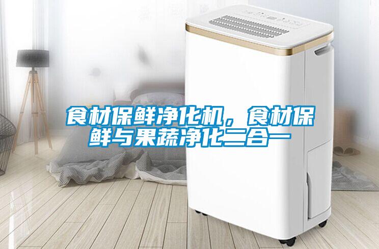 食材保鲜净化机，食材保鲜与果蔬净化二合一