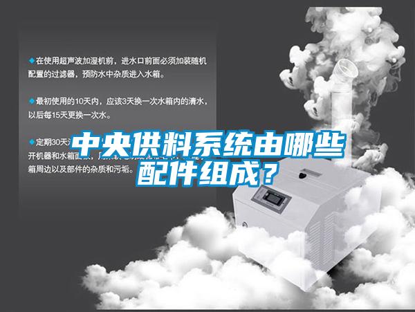 中央供料系统由哪些配件组成？