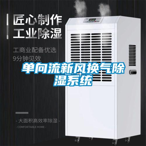 单向流新风换气除湿系统