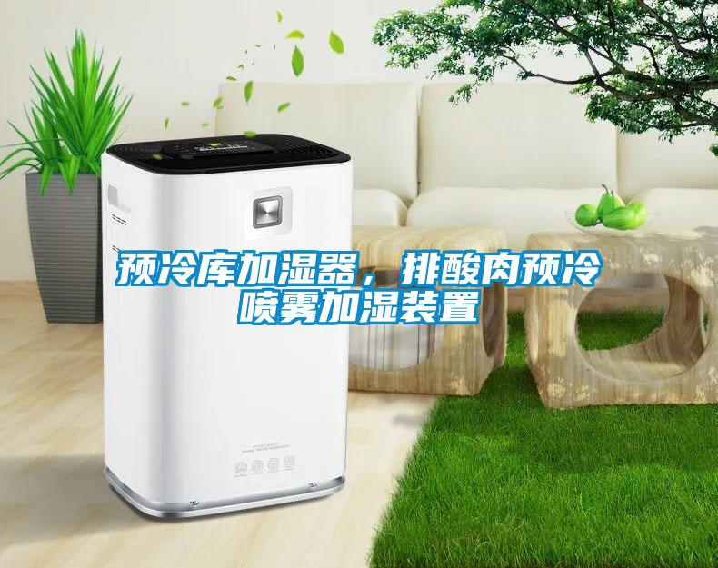 预冷库加湿器，排酸肉预冷喷雾加湿装置