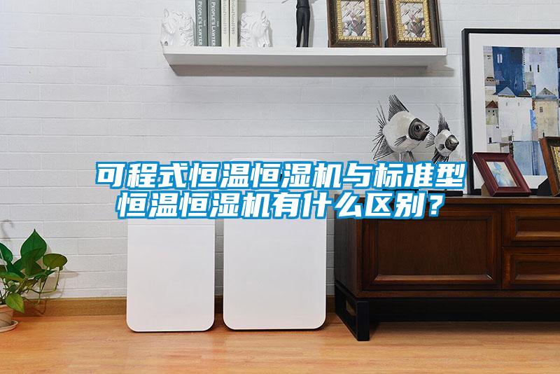 可程式恒温恒湿机与标准型恒温恒湿机有什么区别？
