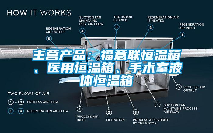 主营产品：福意联恒温箱、医用恒温箱、手术室液体恒温箱