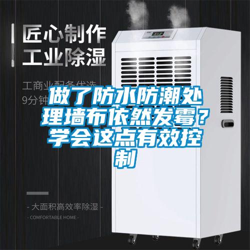 做了防水防潮处理墙布依然发霉？学会这点有效控制