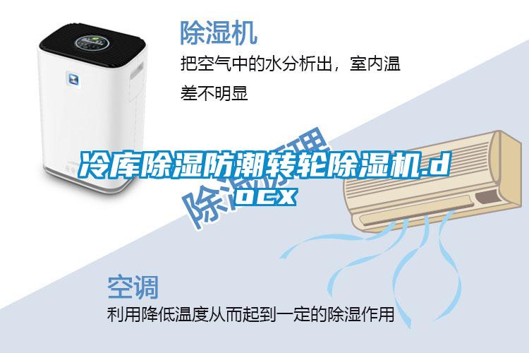 冷库除湿防潮转轮除湿机.docx