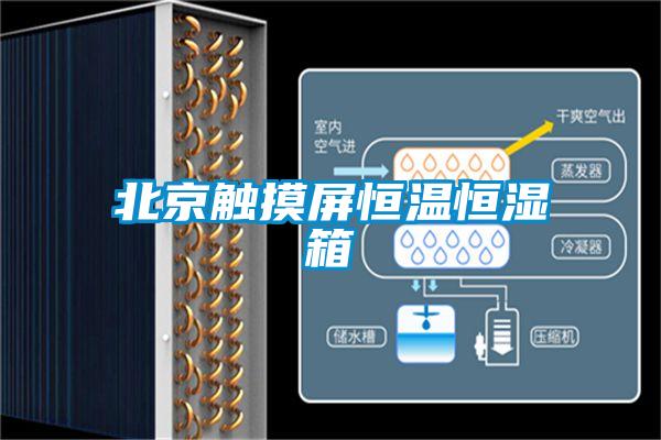 北京触摸屏恒温恒湿箱