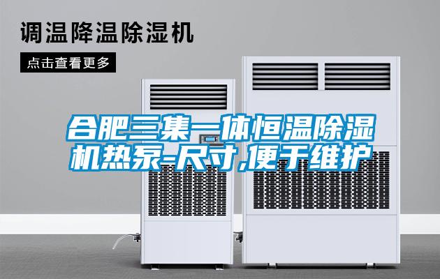 合肥三集一体恒温除湿机热泵-尺寸,便于维护