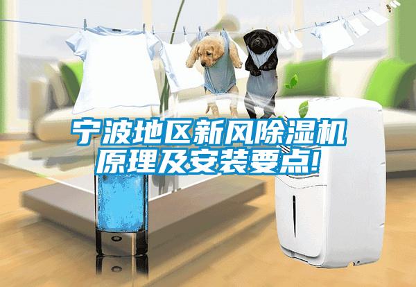 宁波地区新风除湿机原理及安装要点!