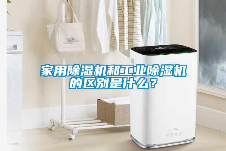 家用除湿机和宝马电子游戏平台网址
的区别是什么？