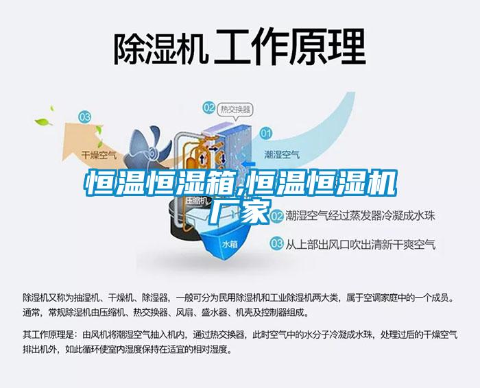 恒温恒湿箱,恒温恒湿机厂家