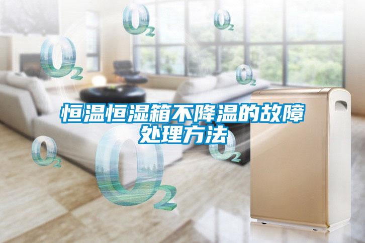 恒温恒湿箱不降温的故障处理方法