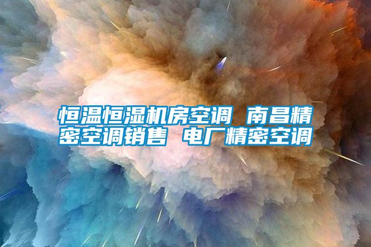 恒温恒湿机房空调 南昌精密空调销售 电厂精密空调