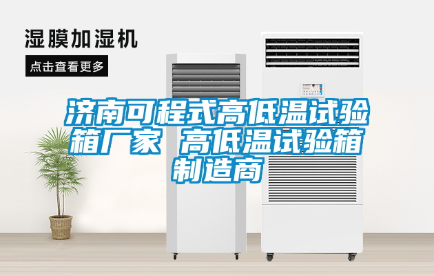 济南可程式高低温试验箱厂家 高低温试验箱制造商