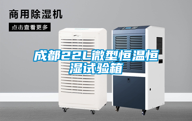 成都22L微型恒温恒湿试验箱