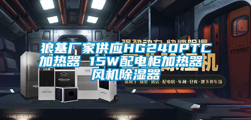 狼基厂家供应HG240PTC加热器 15W配电柜加热器 风机除湿器
