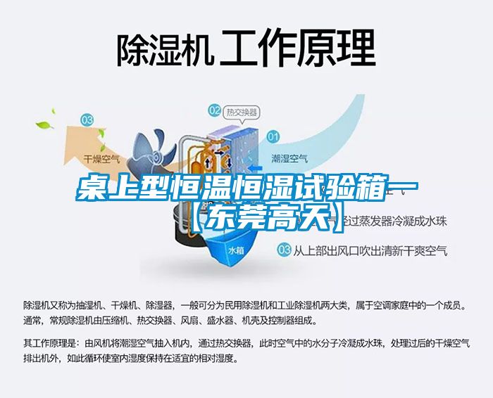 桌上型恒温恒湿试验箱一【东莞高天】