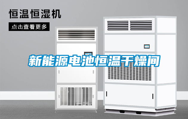 新能源电池恒温干燥间
